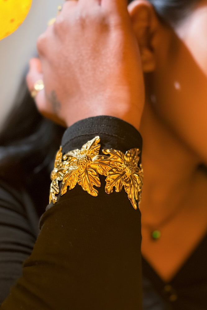 Clover Cuff Bracelet