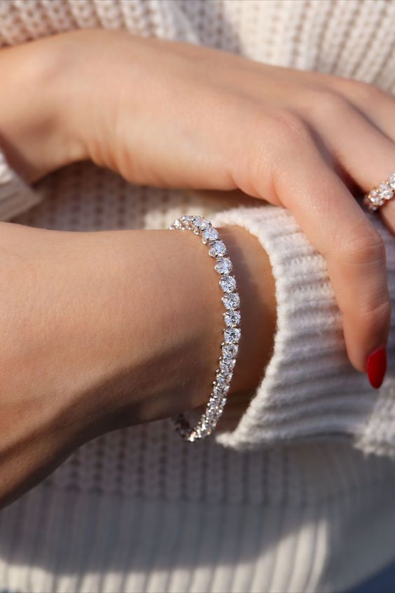 Diana Tennis Bracelet