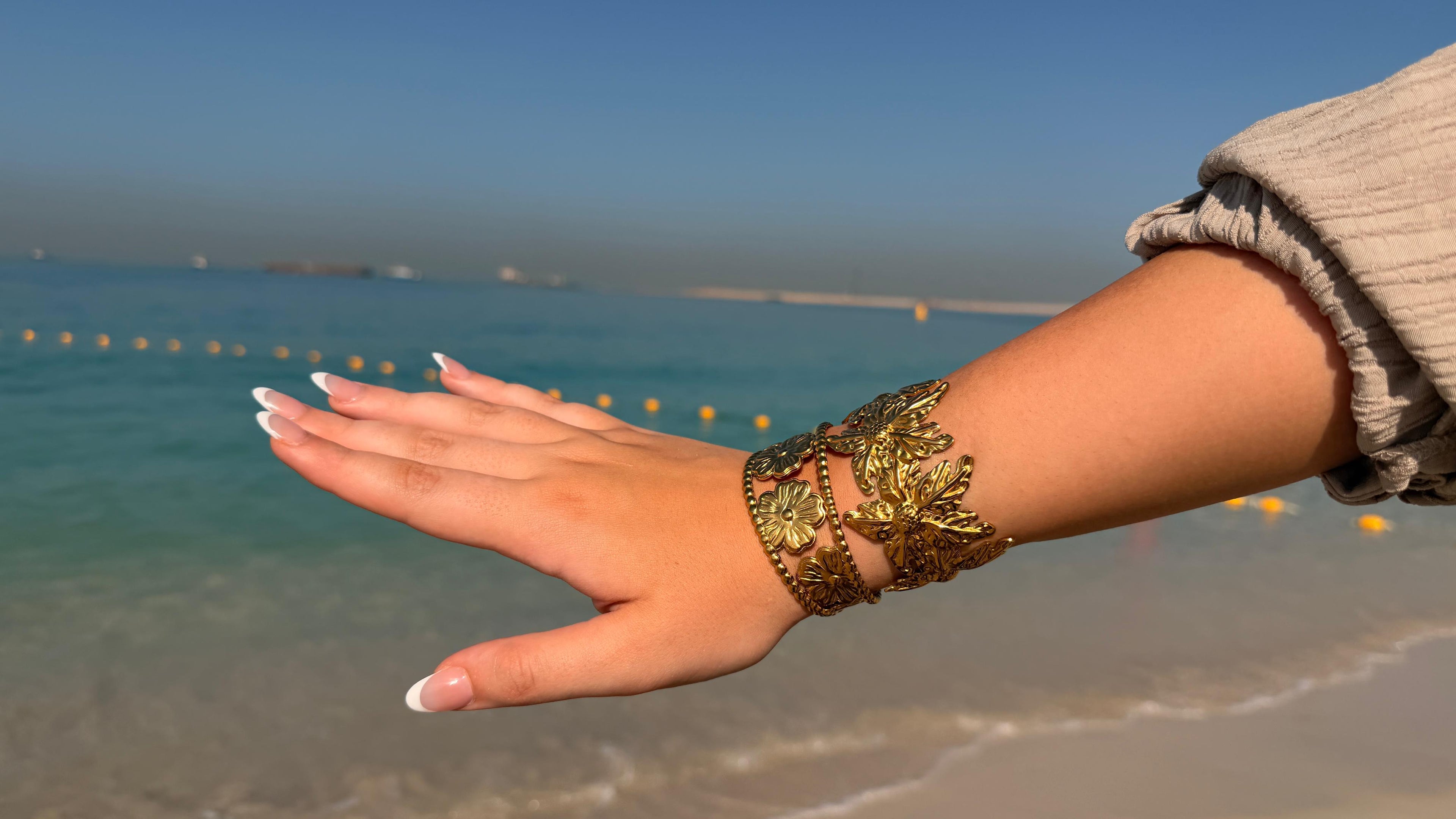 Clover Cuff Bracelet