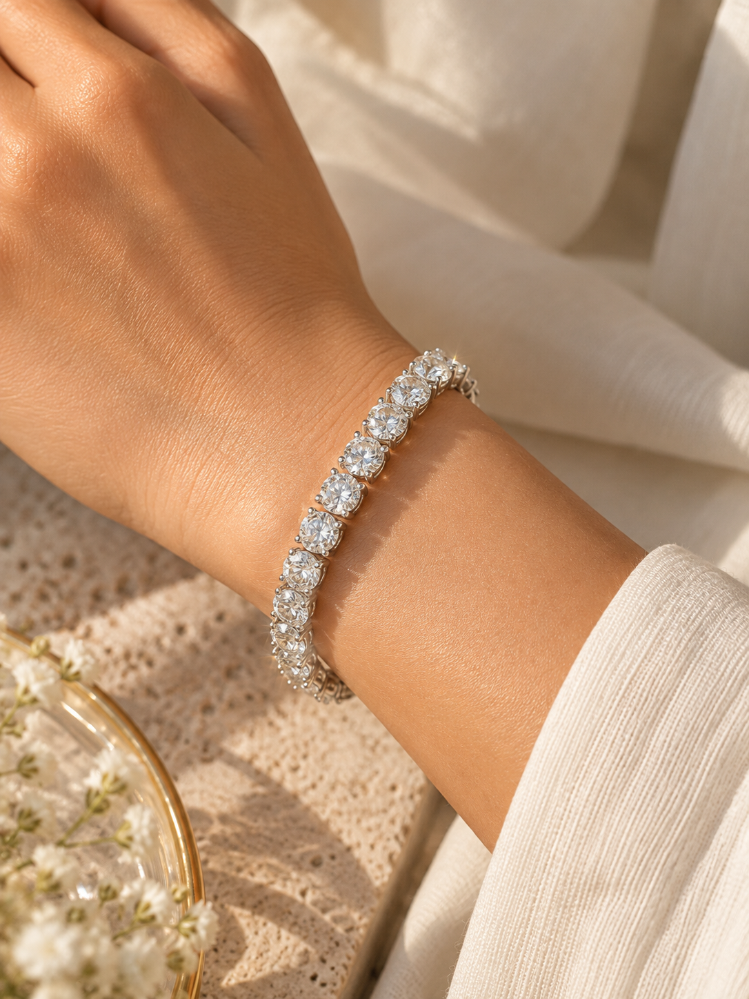 Diana Round Bracelet (size up)